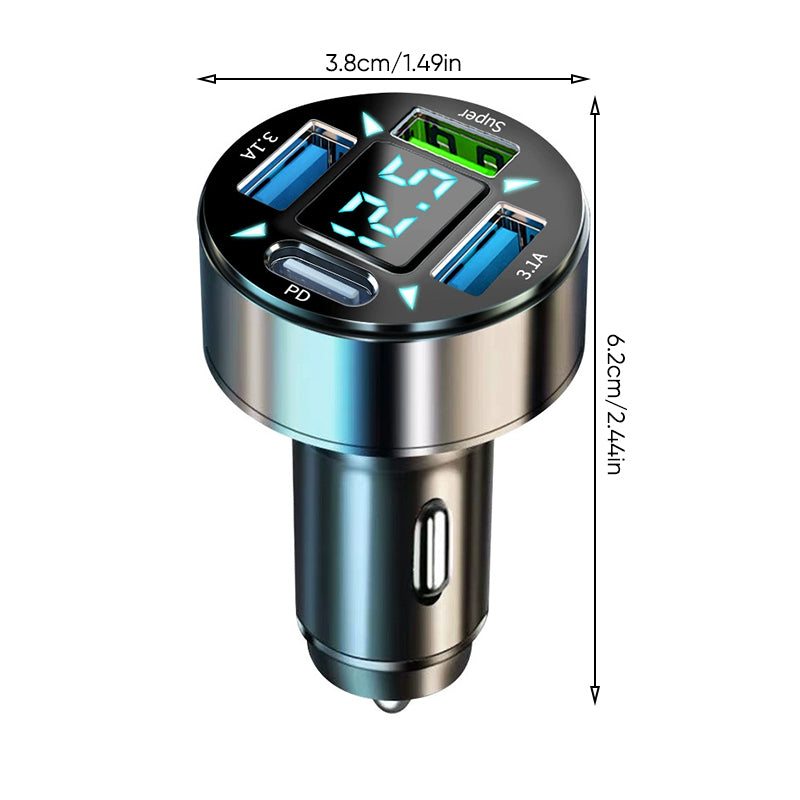 Digitalt Display Bil Lader