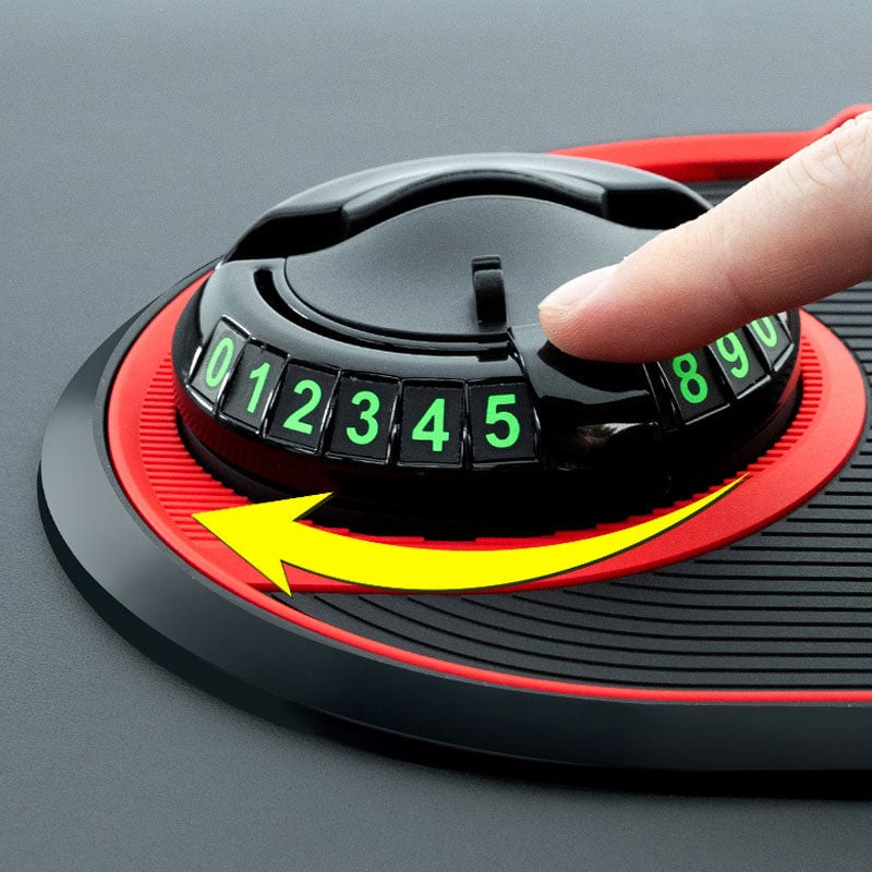 Multifunksjonell 4-i-1 Bil Telefon Antisklimatte