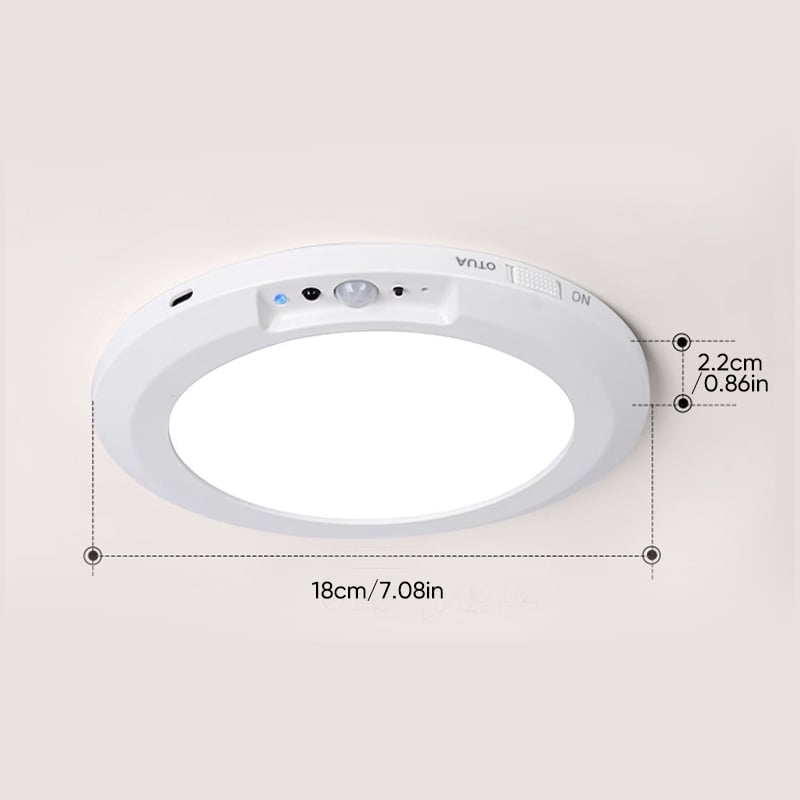 Taklampe med Bevegelsessensor