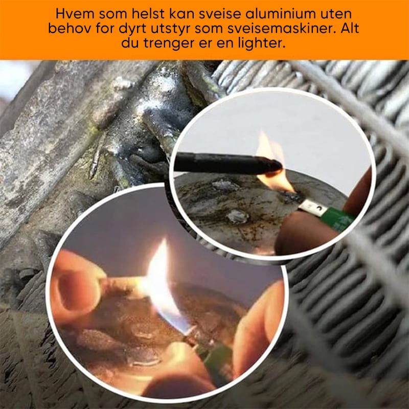 Pulverkjernede Aluminiums Sveisestenger
