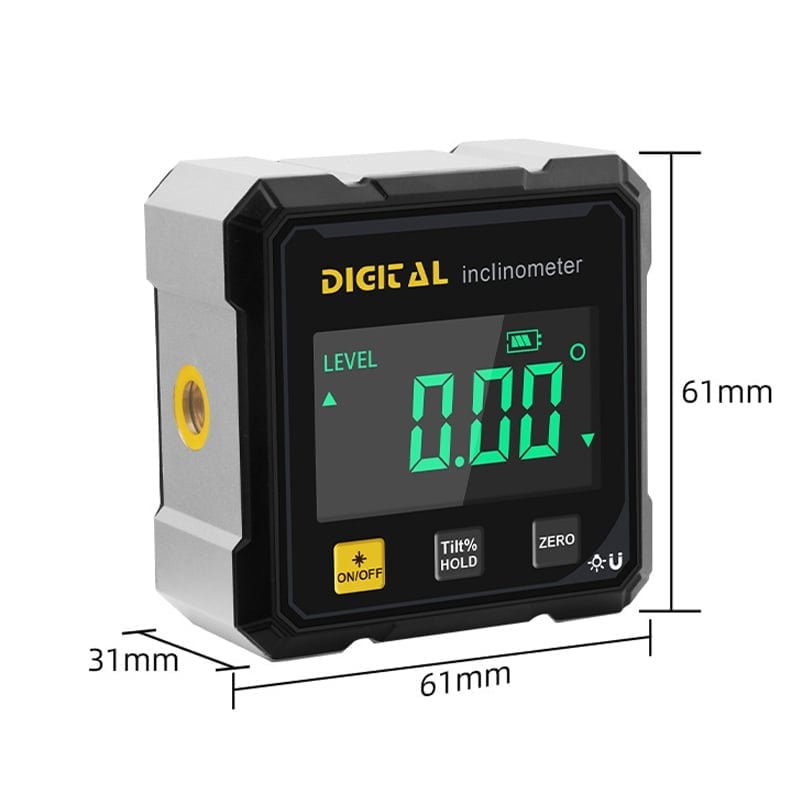 Storskjermet Digital Hellingsmåler med Dobbel Laser