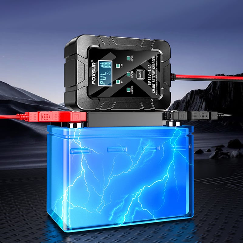 6v 12v Automatisk Intelligent Gjenkjenning