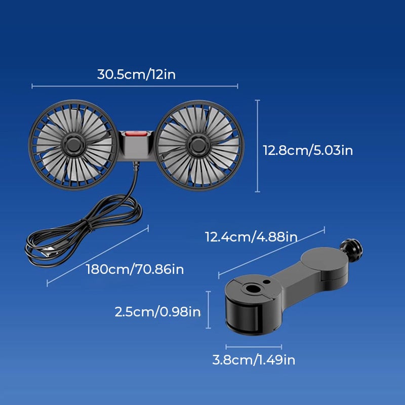 Dobbelthode mini USB bilvifte