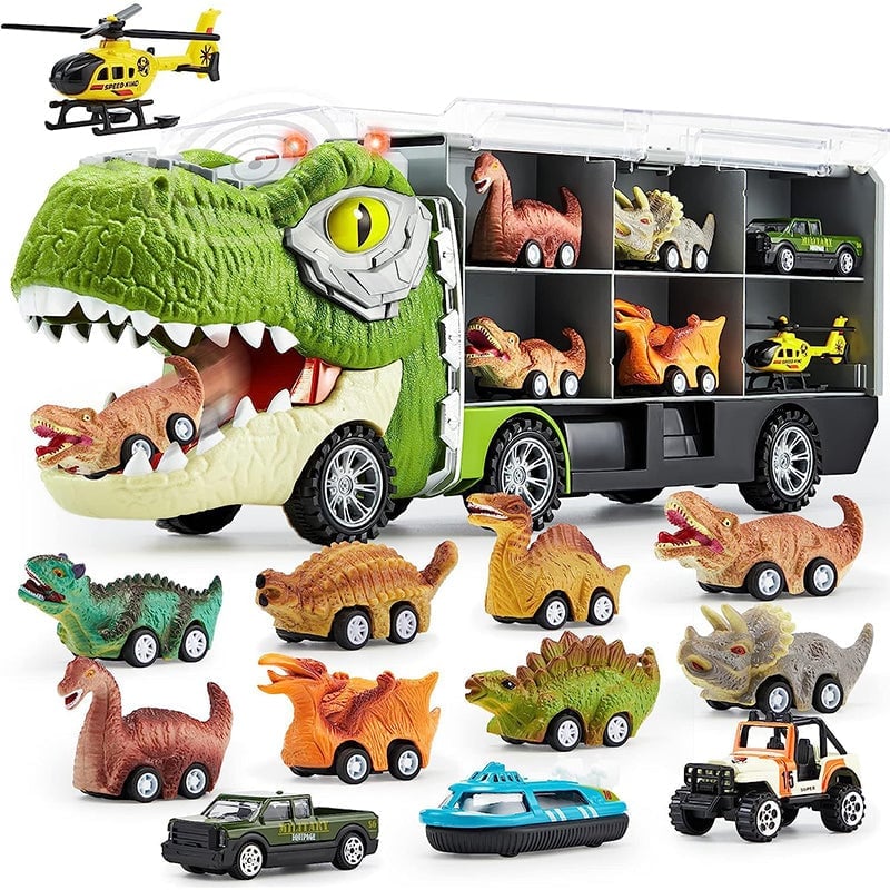 Sakerplus Dinosaur Transport Lastebilsett