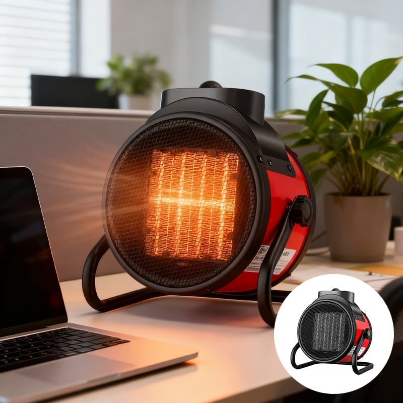 Kraftig bærbar varmekanon