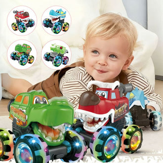 Glødende Monster Big Foot Lekebil