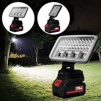 Litiumbatteri LED-spotlight for utendørsbruk