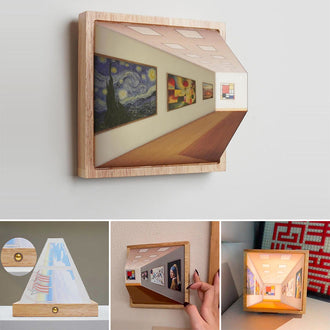 3D Nattlampe med Nakenøye-effekt