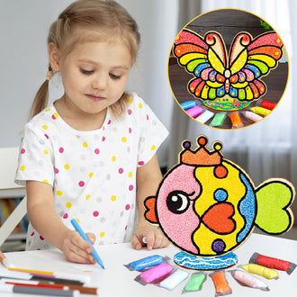 3D Snøfnugg Gjør-Det-Selv Leiresett for Barn