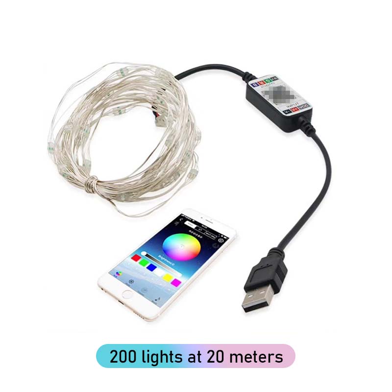 Smart LED Jule-lyslenke