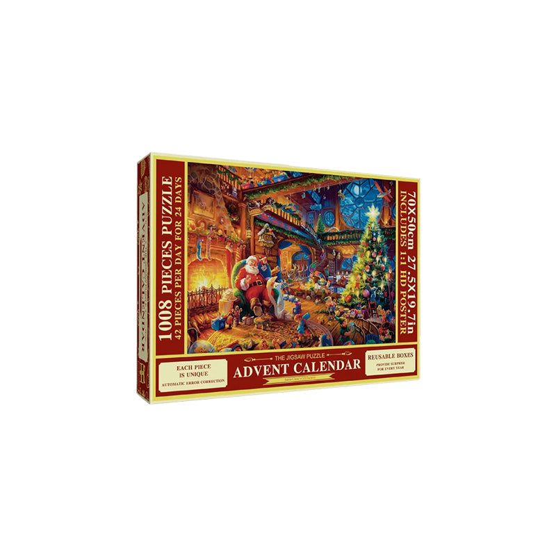 Julepuslespill Adventskalender