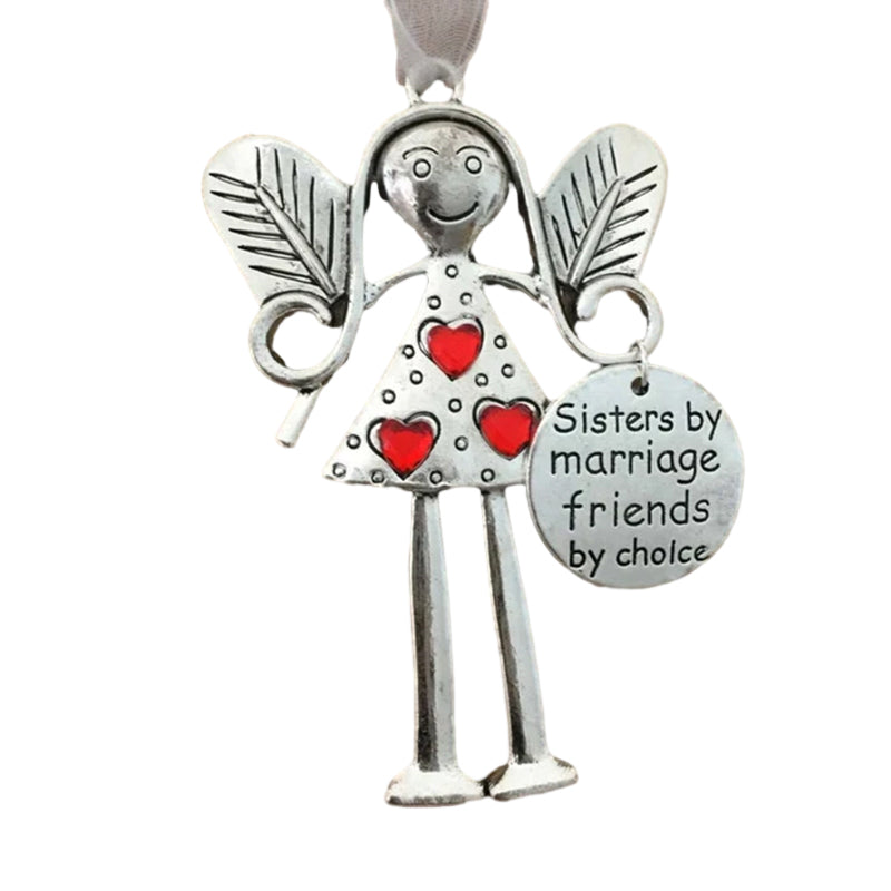 Vakre venner for alltid  - Angel Ornament Julegave