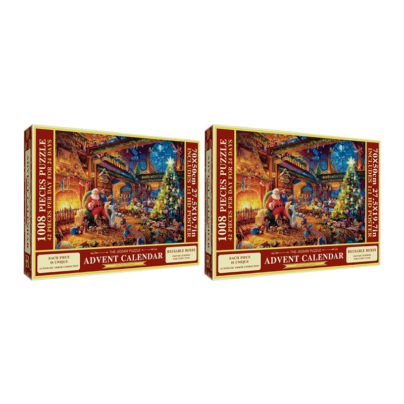 Julepuslespill Adventskalender