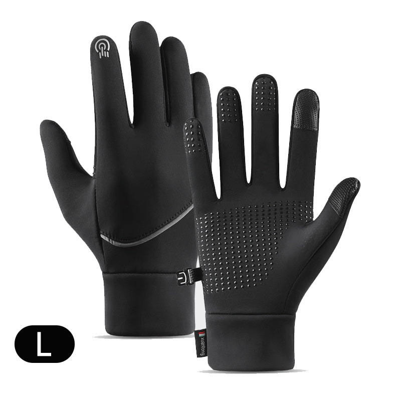 Winterwinddichte Touchscreen-Fahrradhandschuhe