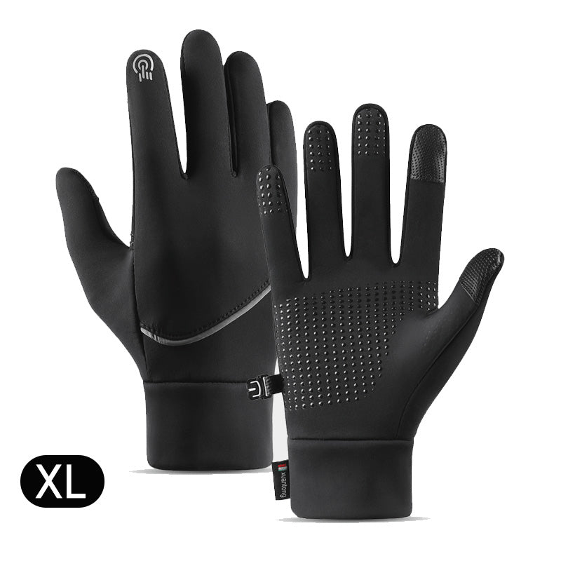 Winterwinddichte Touchscreen-Fahrradhandschuhe