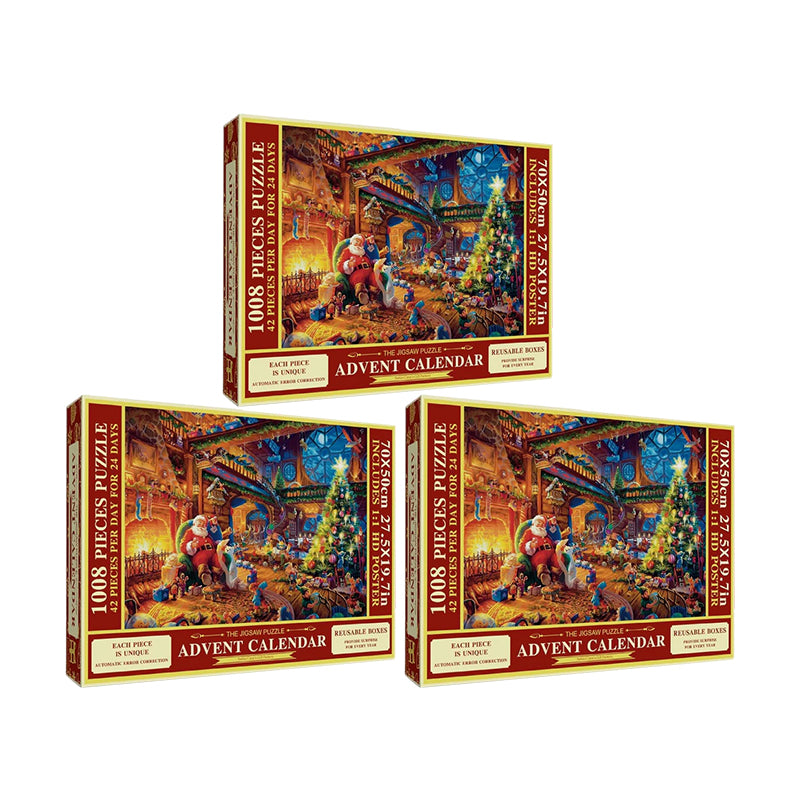 Julepuslespill Adventskalender