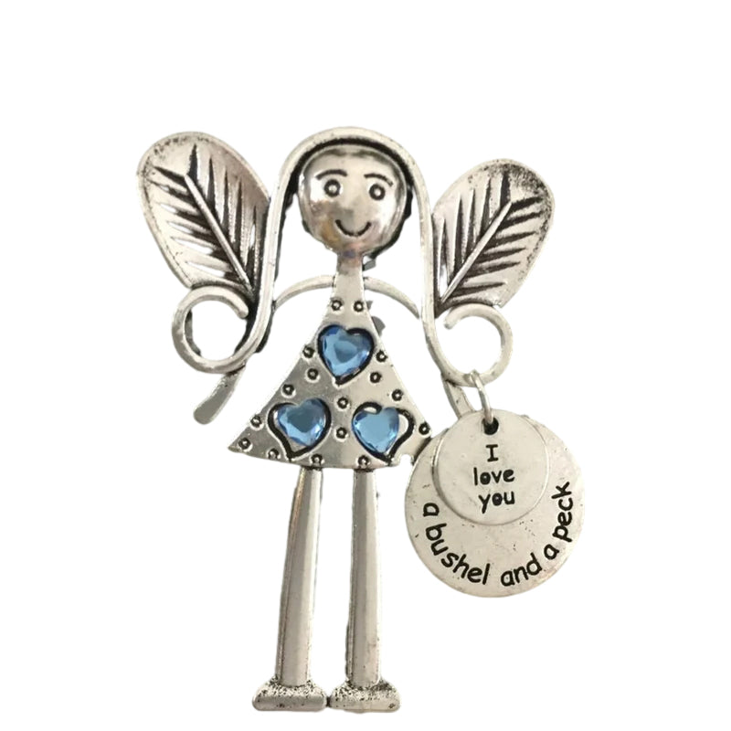 Vakre venner for alltid  - Angel Ornament Julegave