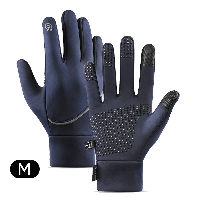 Winterwinddichte Touchscreen-Fahrradhandschuhe