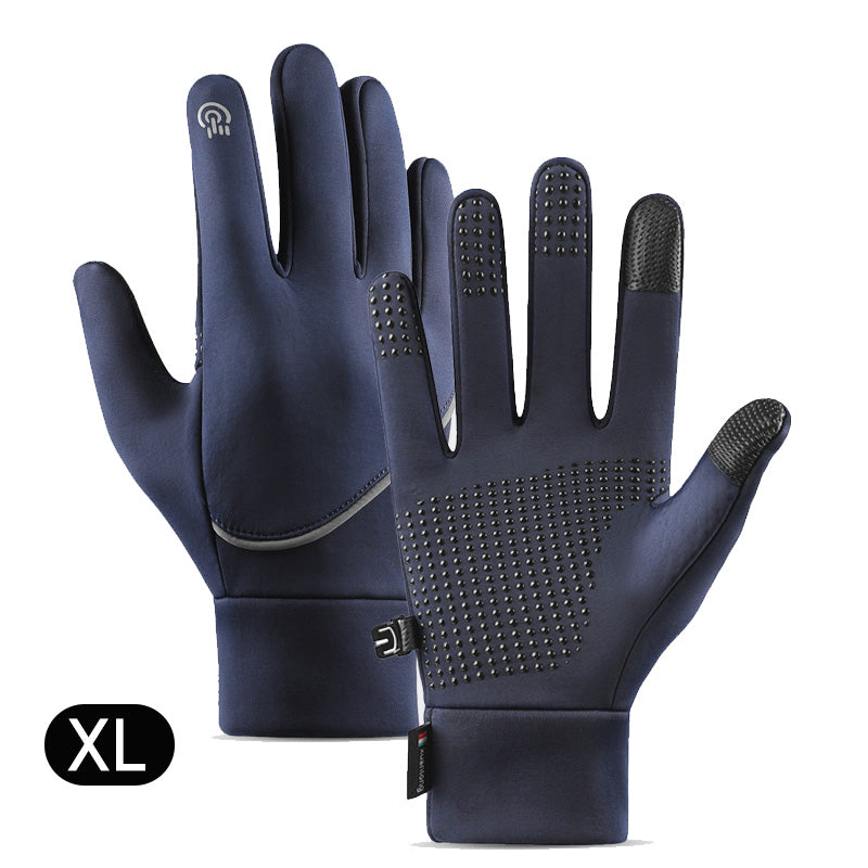 Winterwinddichte Touchscreen-Fahrradhandschuhe