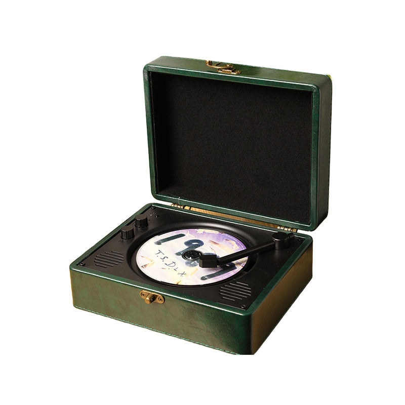 Bærbar Retro CD-spiller med Bluetooth-lyd