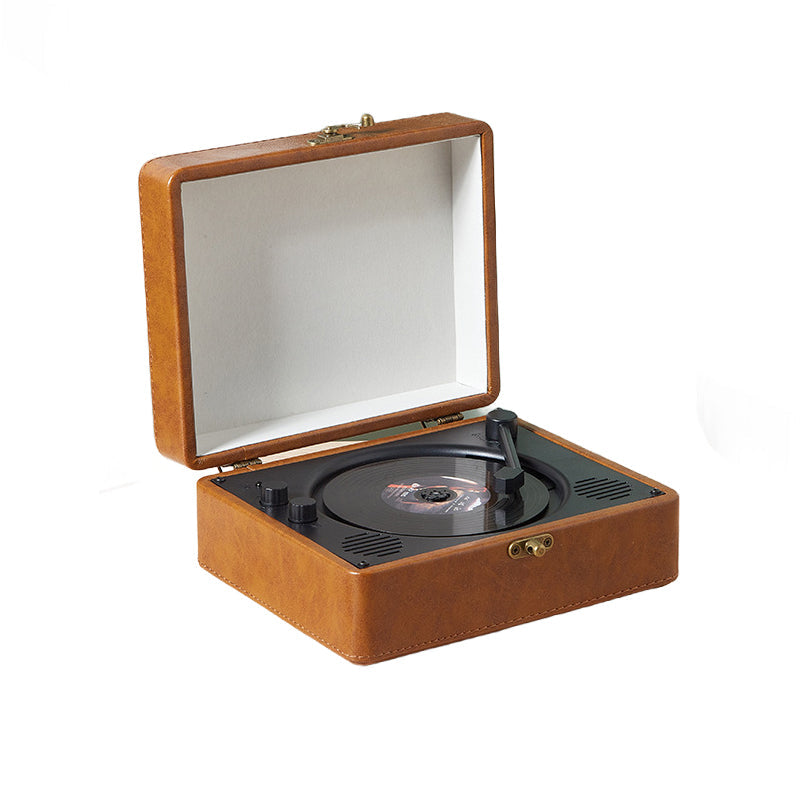 Bærbar Retro CD-spiller med Bluetooth-lyd