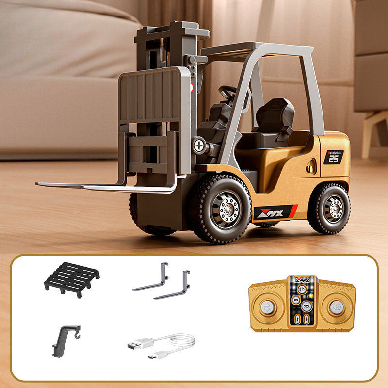 Mini Fjernstyrt RC-Gaffeltruck i Skala 1:64