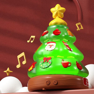 Festlig juletre automatisk boblemaskin