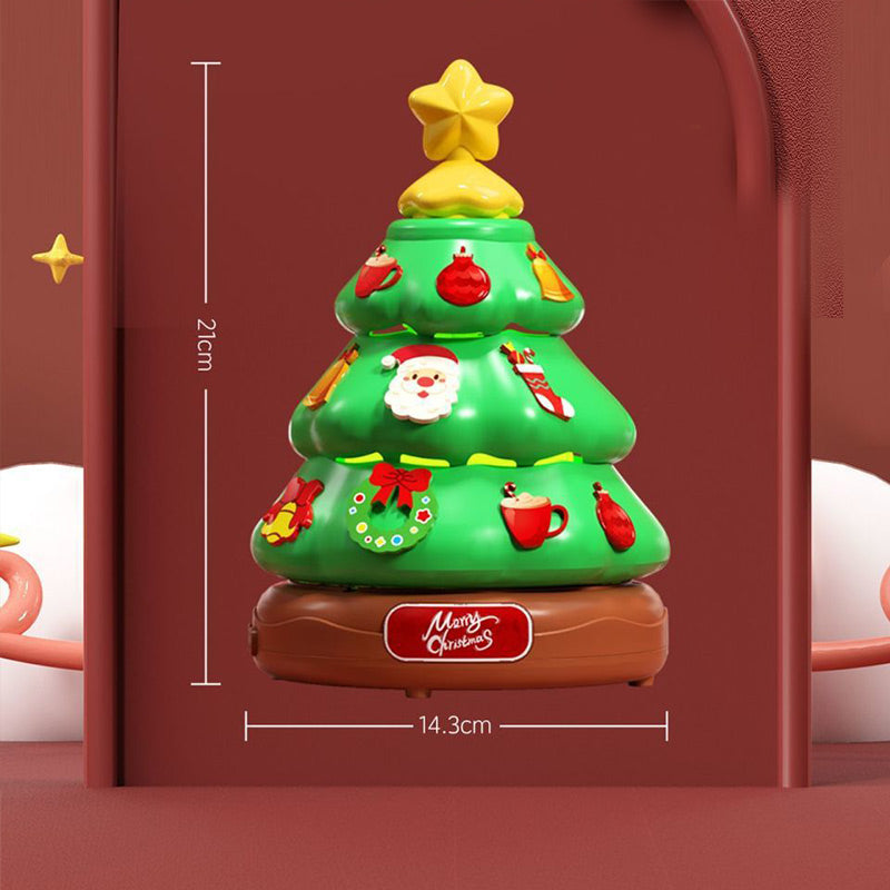 Festlig juletre automatisk boblemaskin