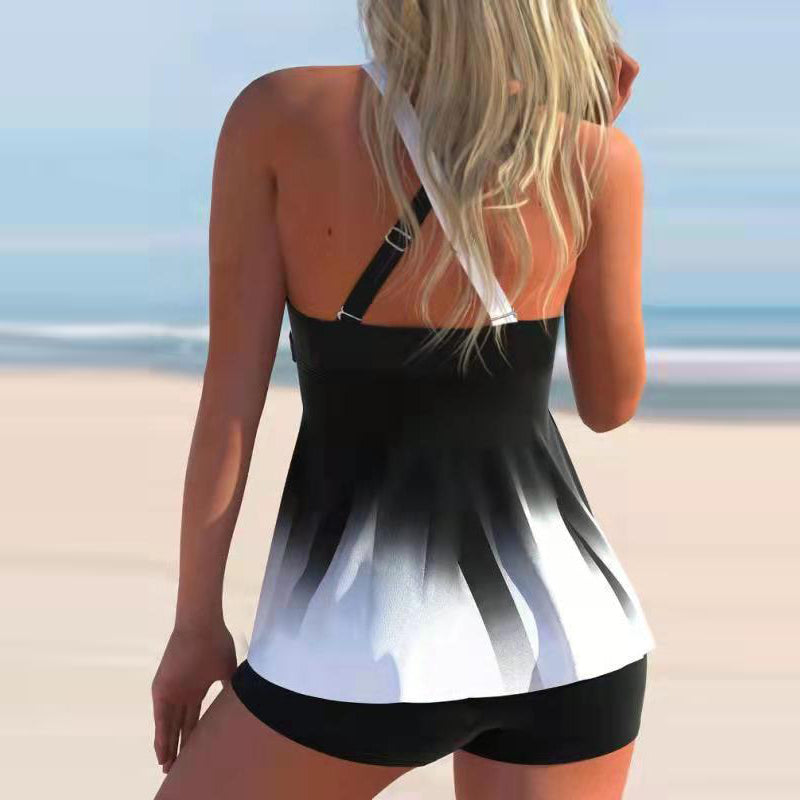 Gradient tankini sett