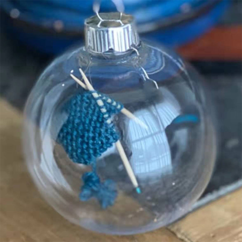 Knitting Christmas Ornament