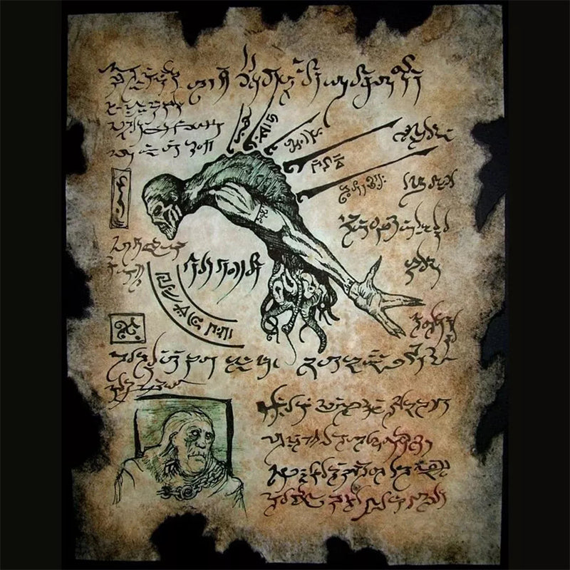 Necronomicon dekorasjon