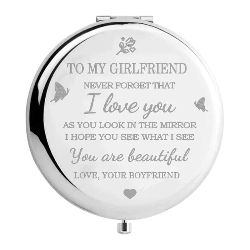 Jeg elsker deg kompakt speil