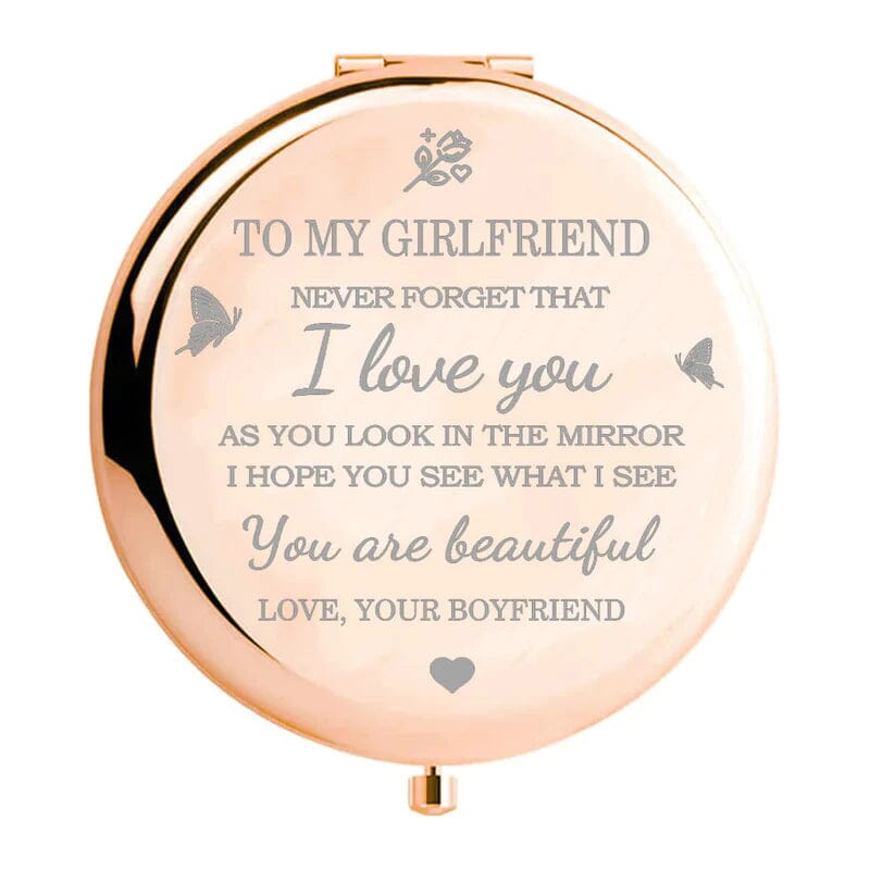 Jeg elsker deg kompakt speil
