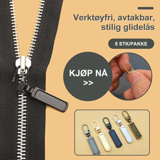 Avtagbar Stilig Glidelås-trekker