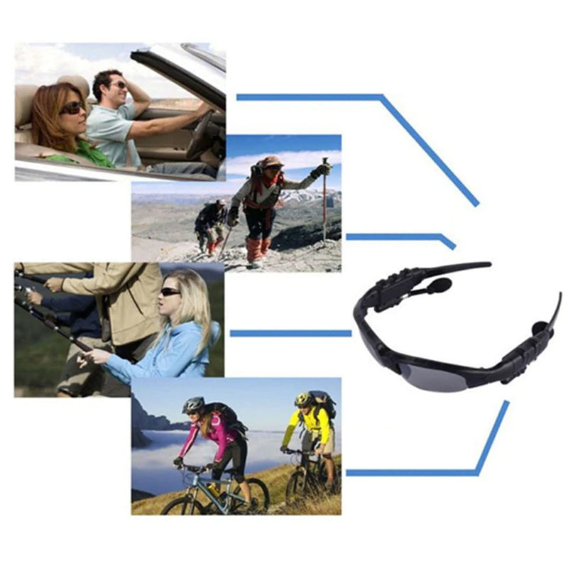 Bluetooth solbriller headset