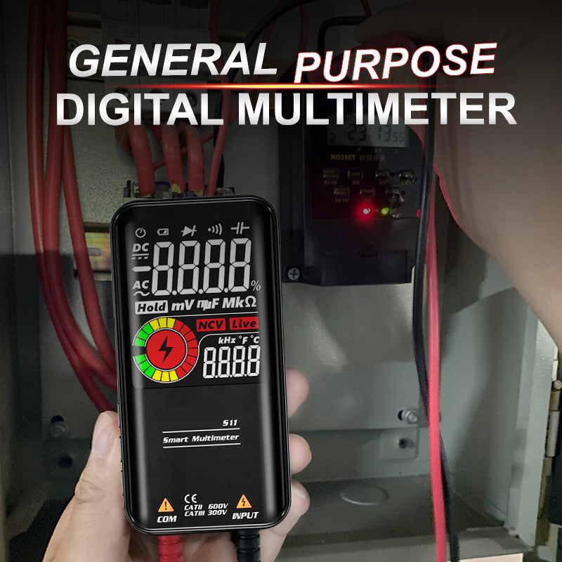 Digitalt multimeter for generell bruk