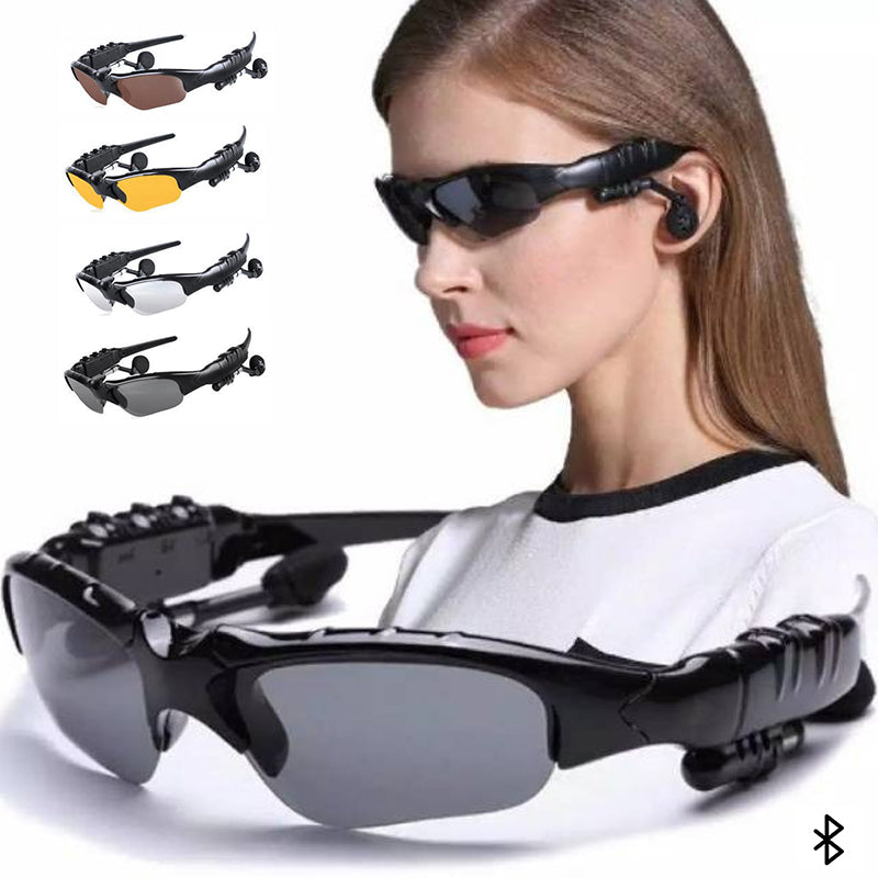 Bluetooth solbriller headset
