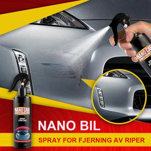 Nano-spray for fjerning av riper