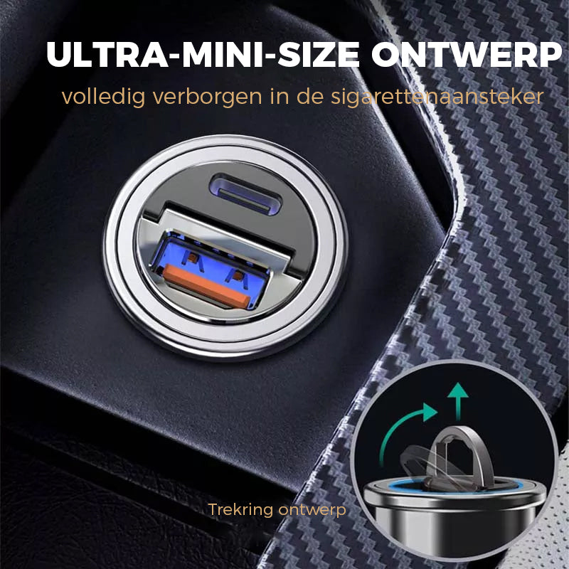 Mini skjult bil adapter for mobil lading