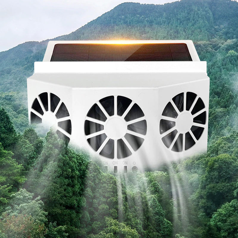 Ny solcelledrevet bilkjøler