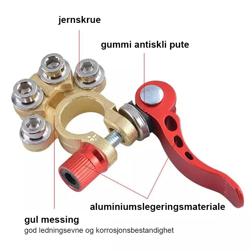 PRAKTISK TERMINALKOBLING