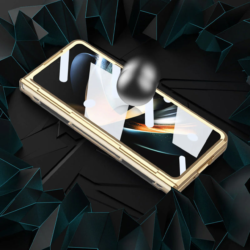 Forbedret versjon av Armor Hinge Folding Shell Case for Samsung Galaxy Z Fold3