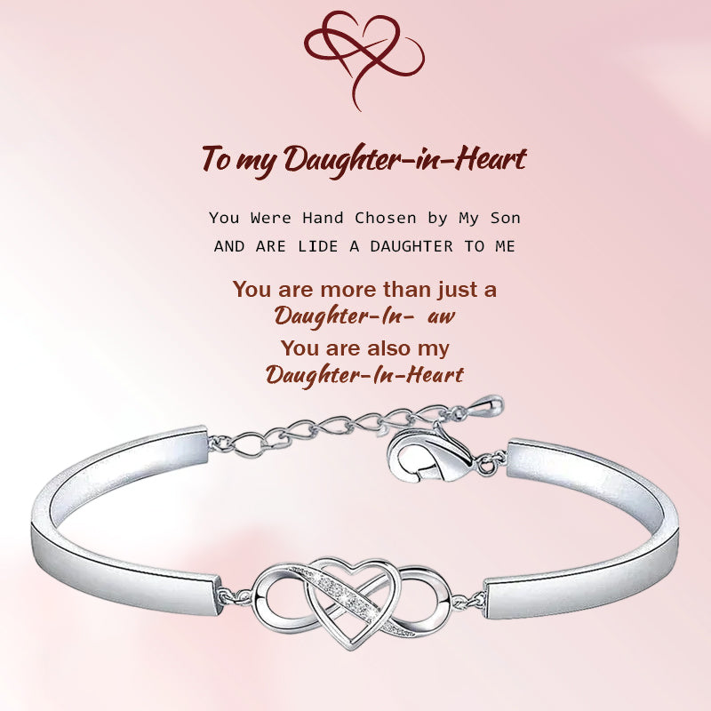 Husk alltid jeg elsker deg Mamma Forever Love Heart Armbånd