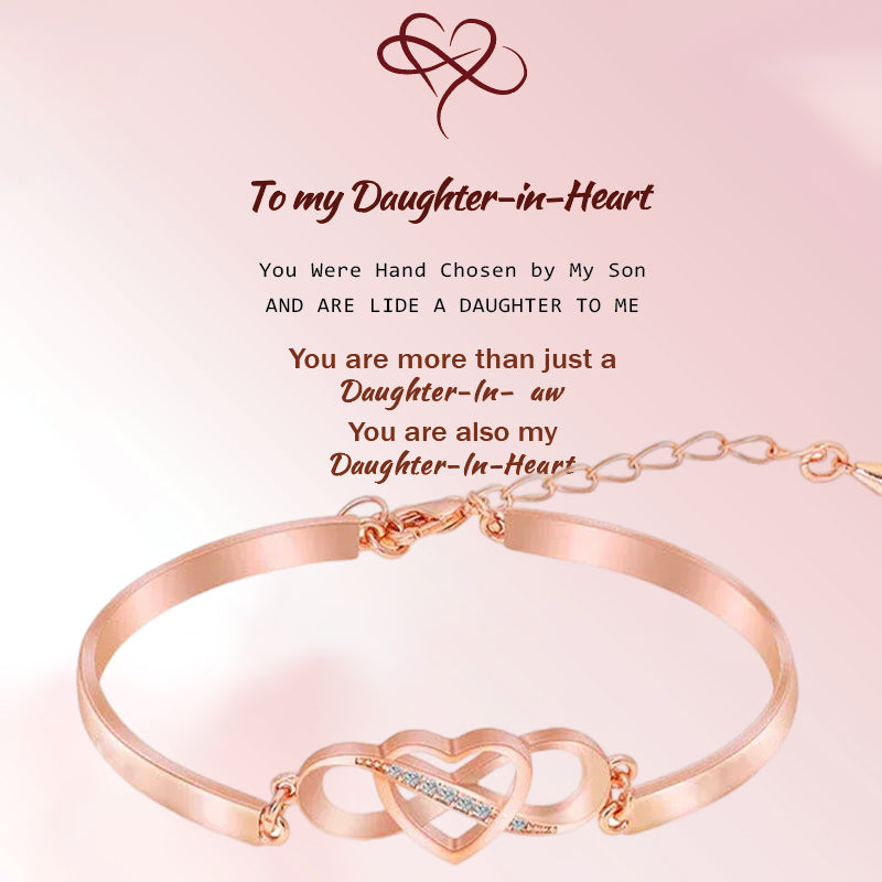 Husk alltid jeg elsker deg Mamma Forever Love Heart Armbånd