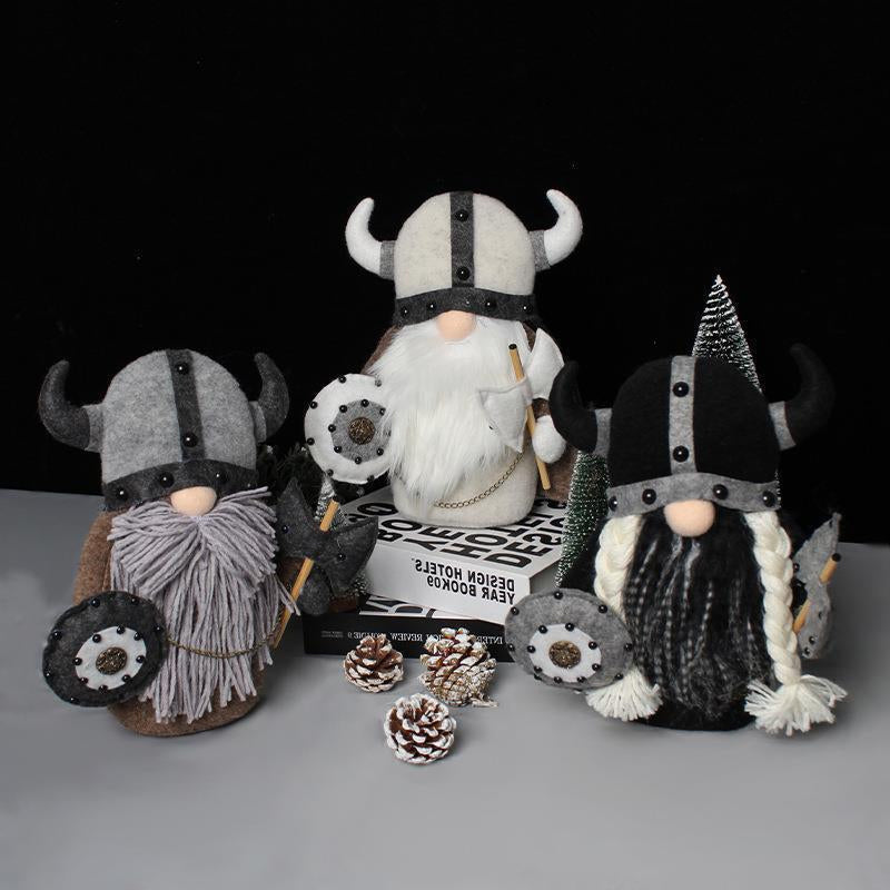 Viking Warrior Gnome-dukke