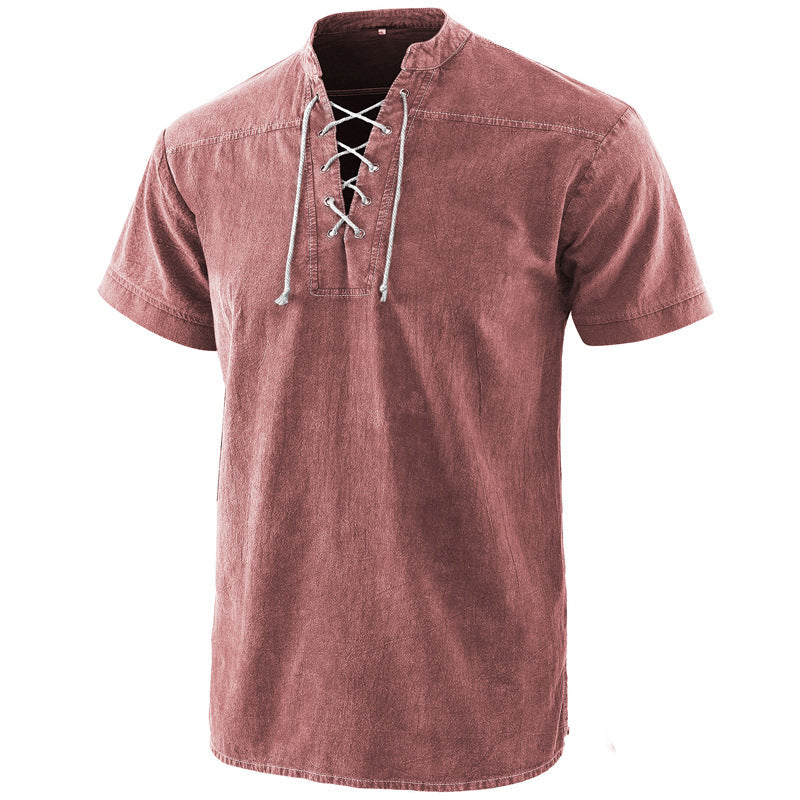 Herre gotisk retro T-skjorte