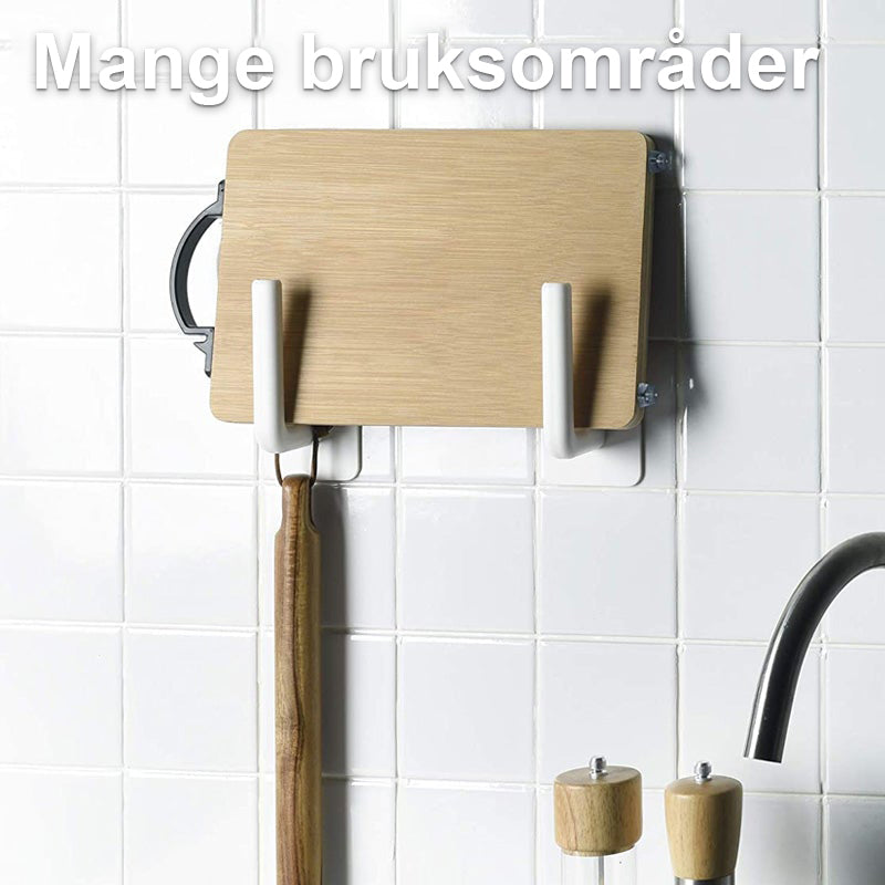 Selvklebende krok med god belastningsevne