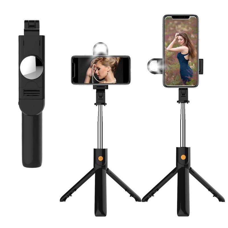 Bluetooth-fjernkontroll Selfie Stick-stativ