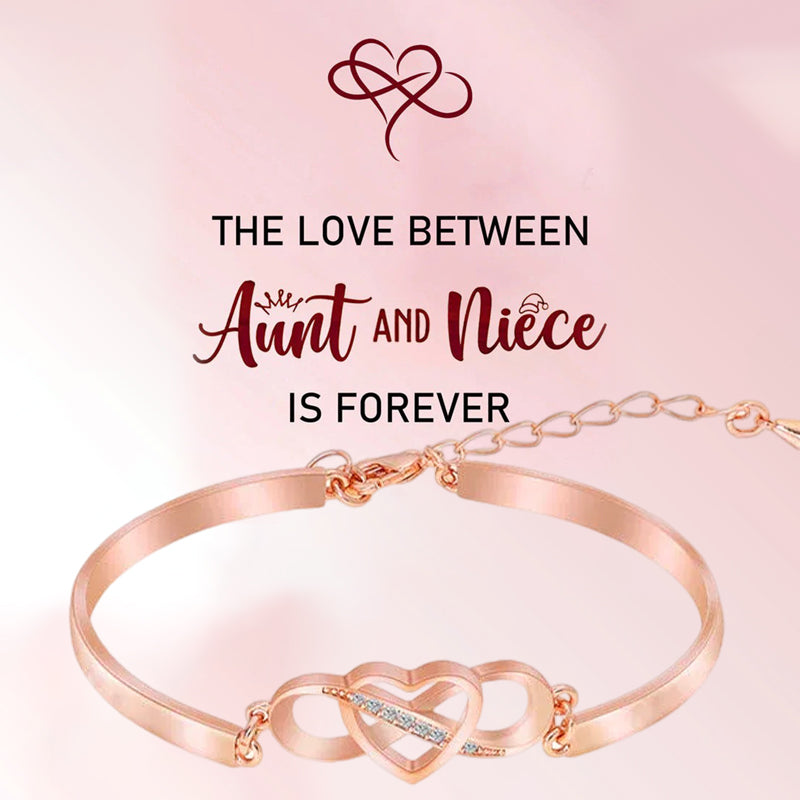 Husk alltid jeg elsker deg Mamma Forever Love Heart Armbånd