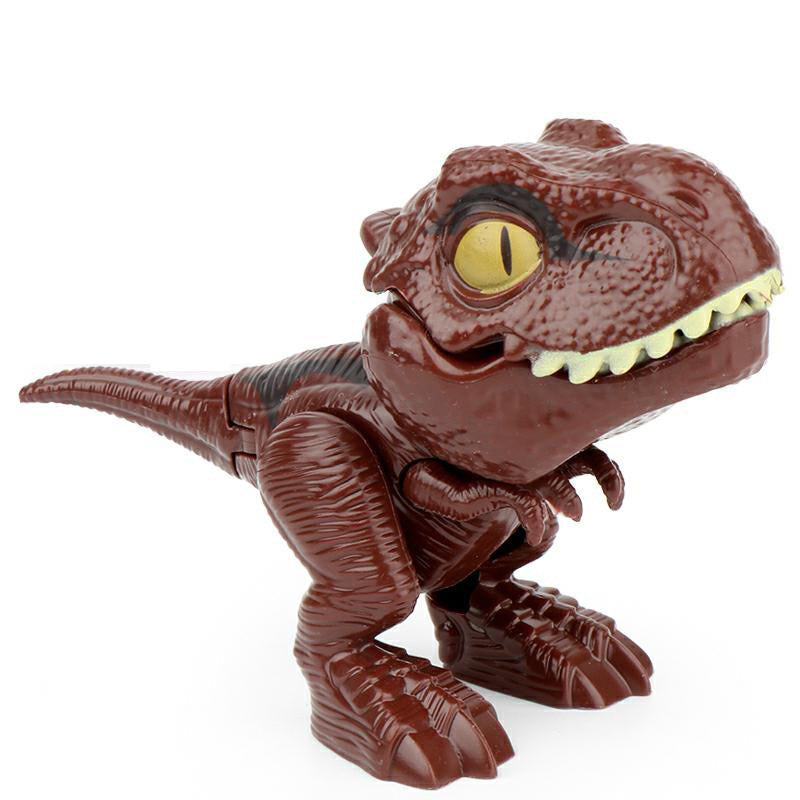 Fingerbitende dinosaur action-figur